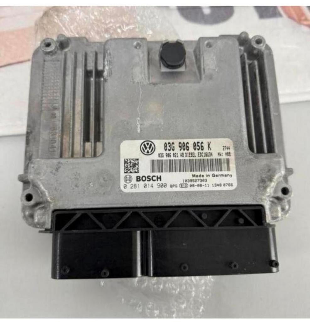 ECU Volkswagen VW Golf 5 MK5 1.9 TDI 03G906056K 0281014900, Enlèvement ou Envoi, Utilisé, Volkswagen