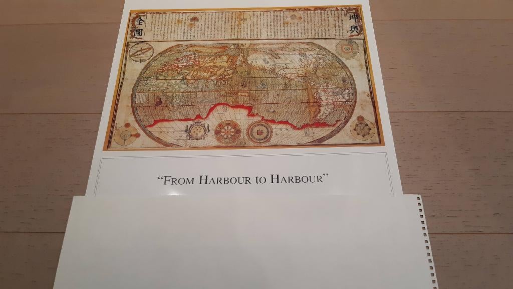 Impressions d'anciennes cartes portuaires, Enlèvement ou Envoi, Neuf, Monde, Autres types