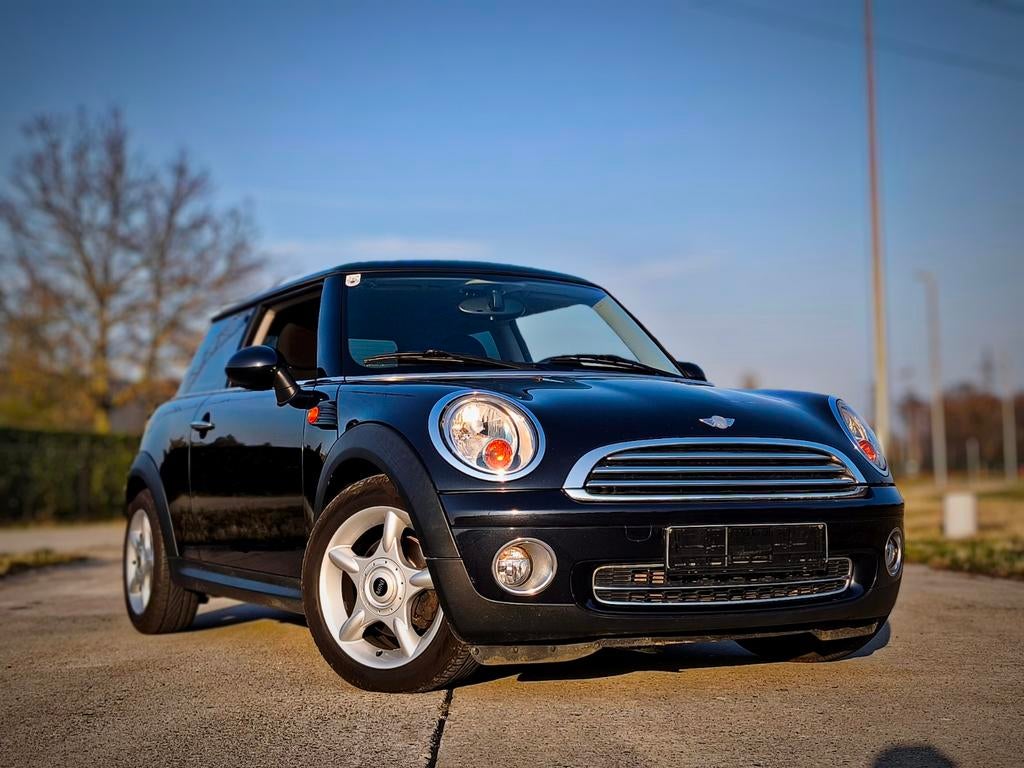 Mini Cooper one 1.6i black sportvelgen airco, Autos, Mini, Achat, Entreprise, Cooper, Essence