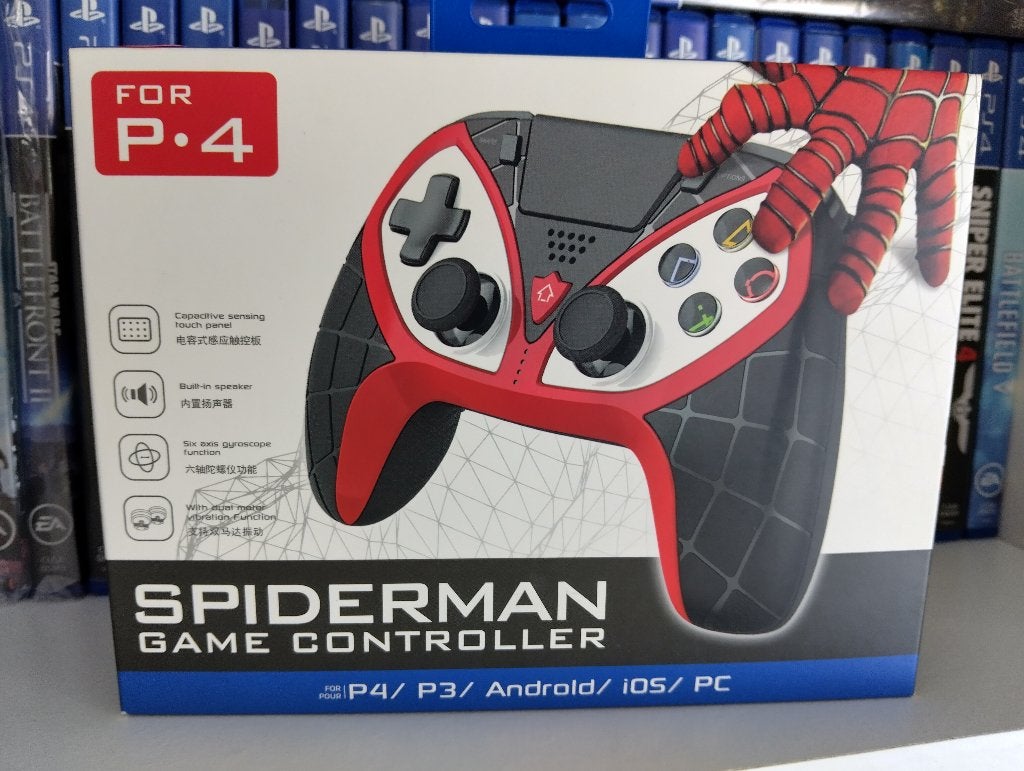 Playstation 3/4 Spiderman controller nieuw, Ophalen of Verzenden, Nieuw