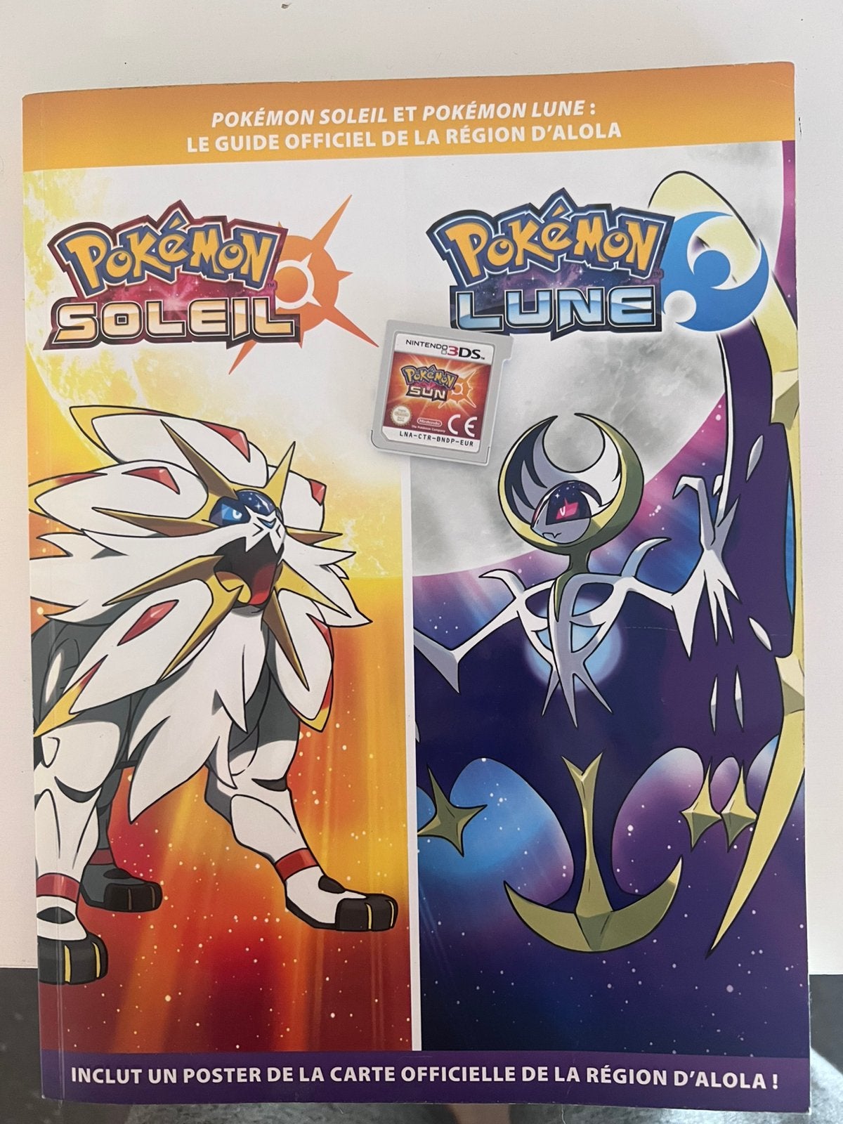 Pokemon Soleil et le guide unique, Consoles de jeu & Jeux vidéo, Enlèvement, Comme neuf