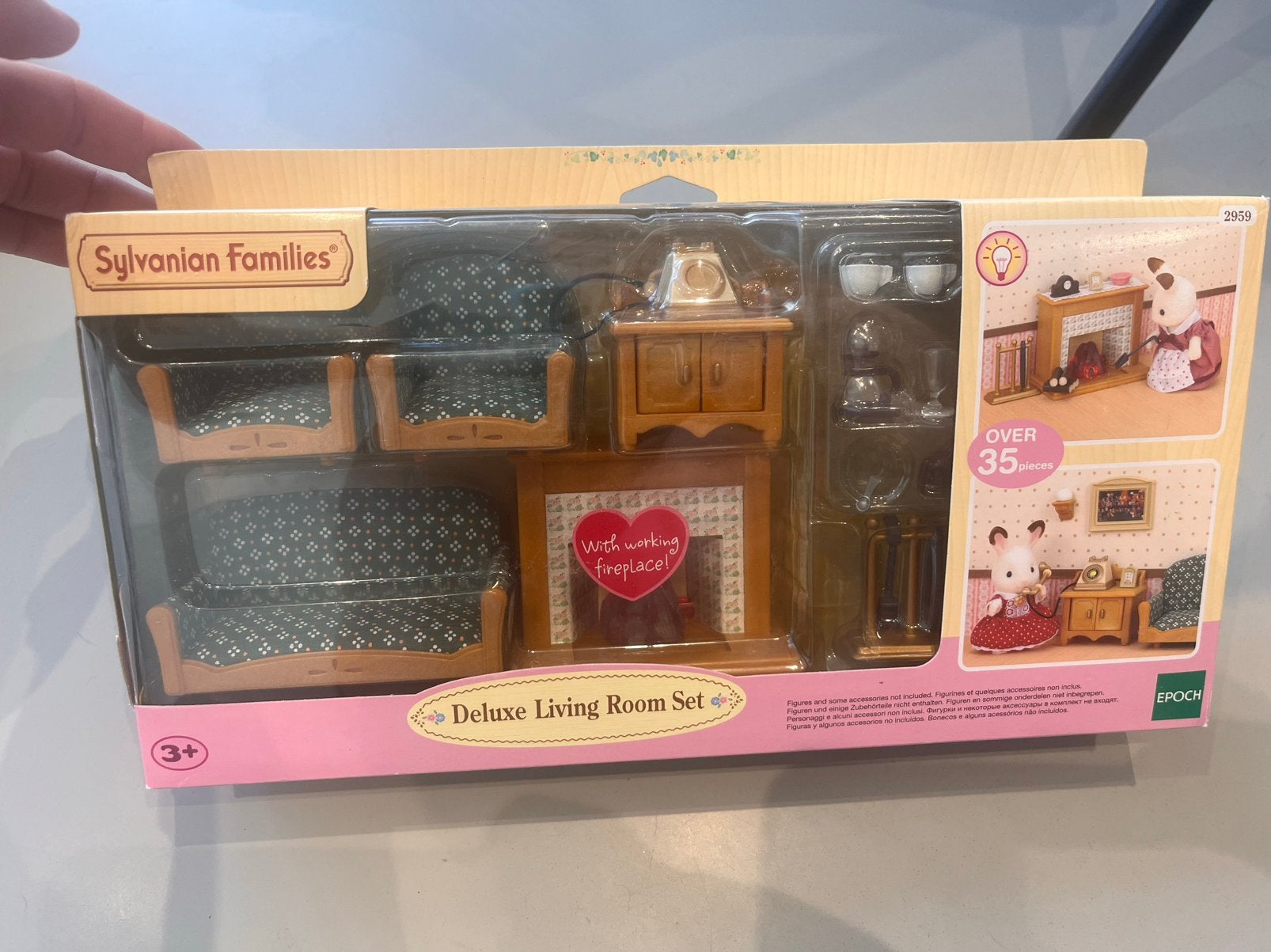 Sylvanian families living room set, Ophalen of Verzenden, Zo goed als nieuw