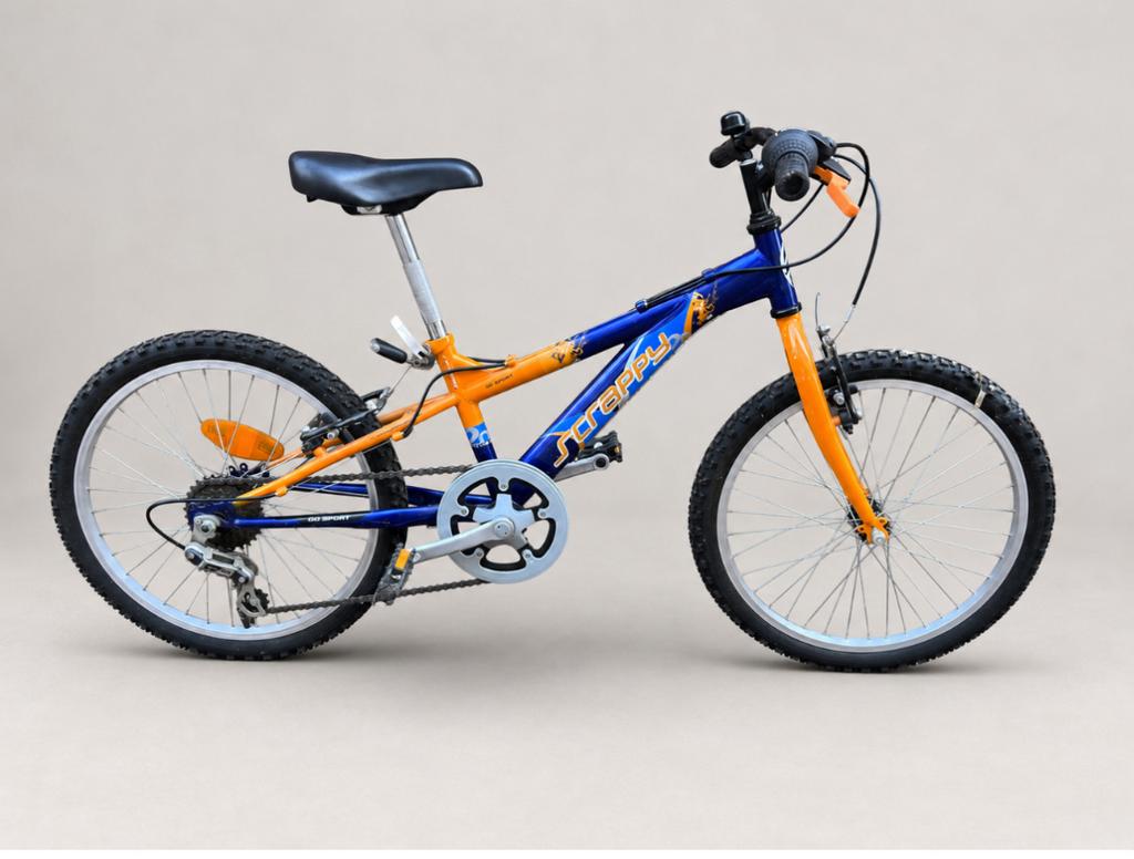 Vélo enfant / jeune ado VTT bleu - orange * roues: 20 pouces, Vélos & Vélomoteurs, Vélos | Vélos pour enfant, Utilisé, 16 à 20 pouces