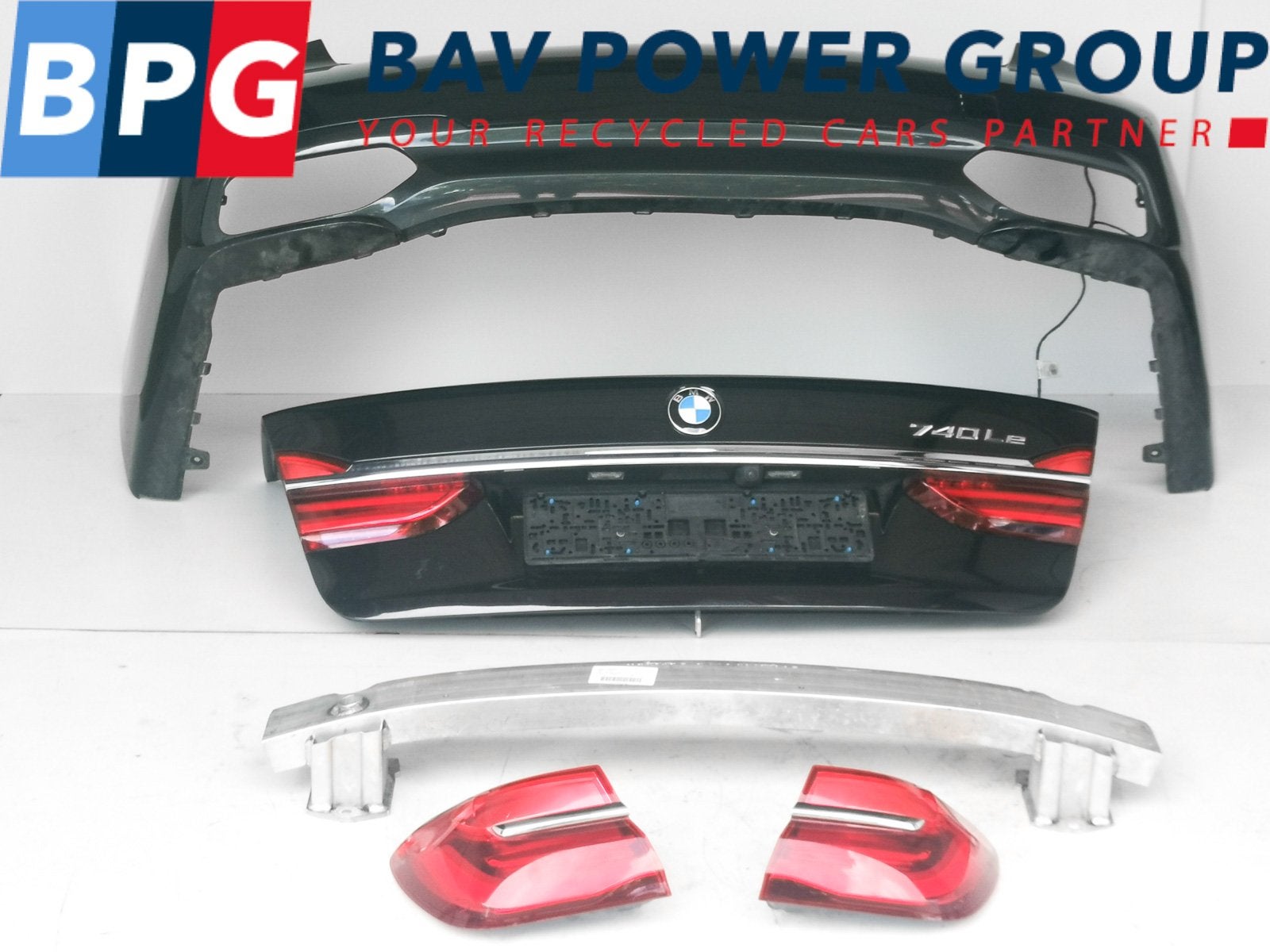 PARE-CHOCS ARRIÈRE BMW 7 serie (G11 / G12) (51128064760), Autos : Pièces & Accessoires, Arrière, Pare-chocs, Utilisé, BMW