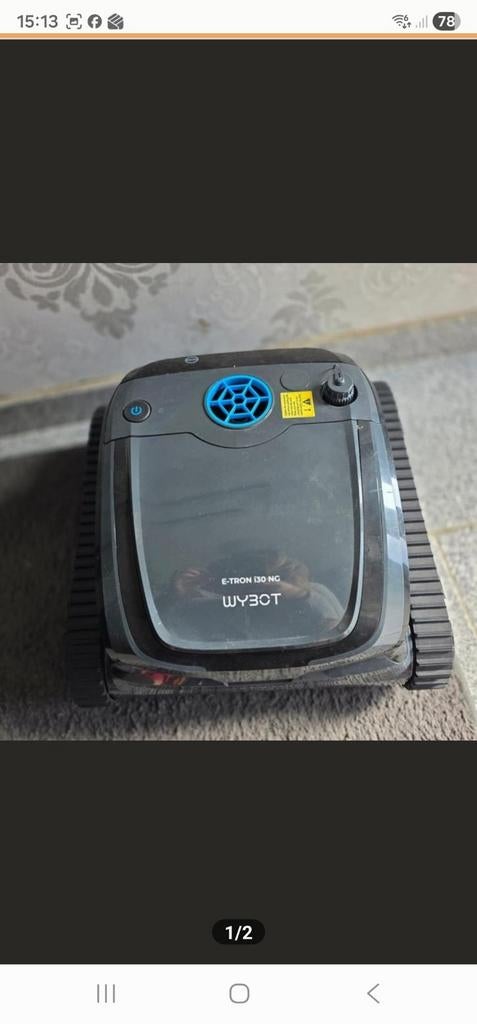 Zwembad robot  draadloos robot 2keer demo gebruikt, Tuin en Terras, Zwembad-toebehoren, Ophalen