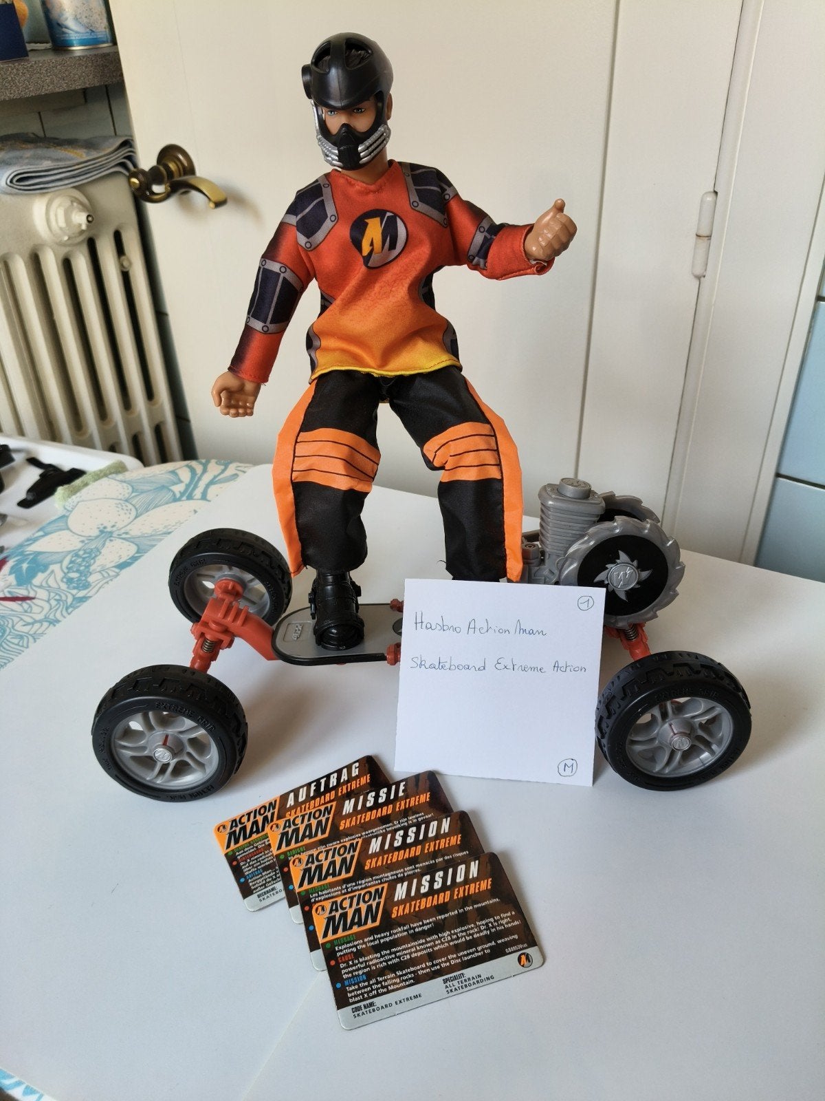 Hasbro Action Man - Skateboard Extreme Action, Kinderen en Baby's, Ophalen of Verzenden