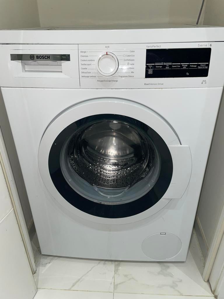 Bosch Serie 6 wasmachine, Electroménager, Lave-linge, Comme neuf, Chargeur frontal, Enlèvement