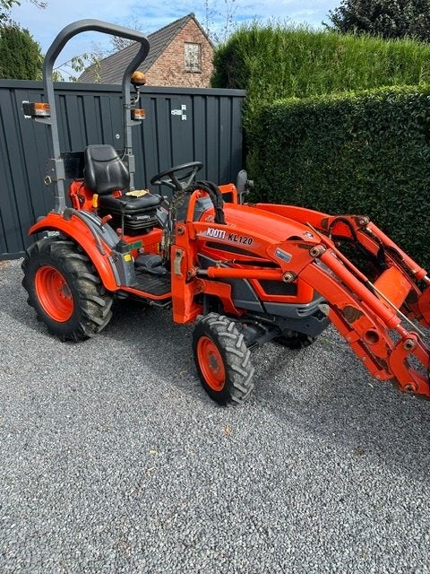 Minitractor Kioti met frontlader - hydrostaat - 22pk, Gebruikt, Tot 2500, Kioti, Tot 80 Pk