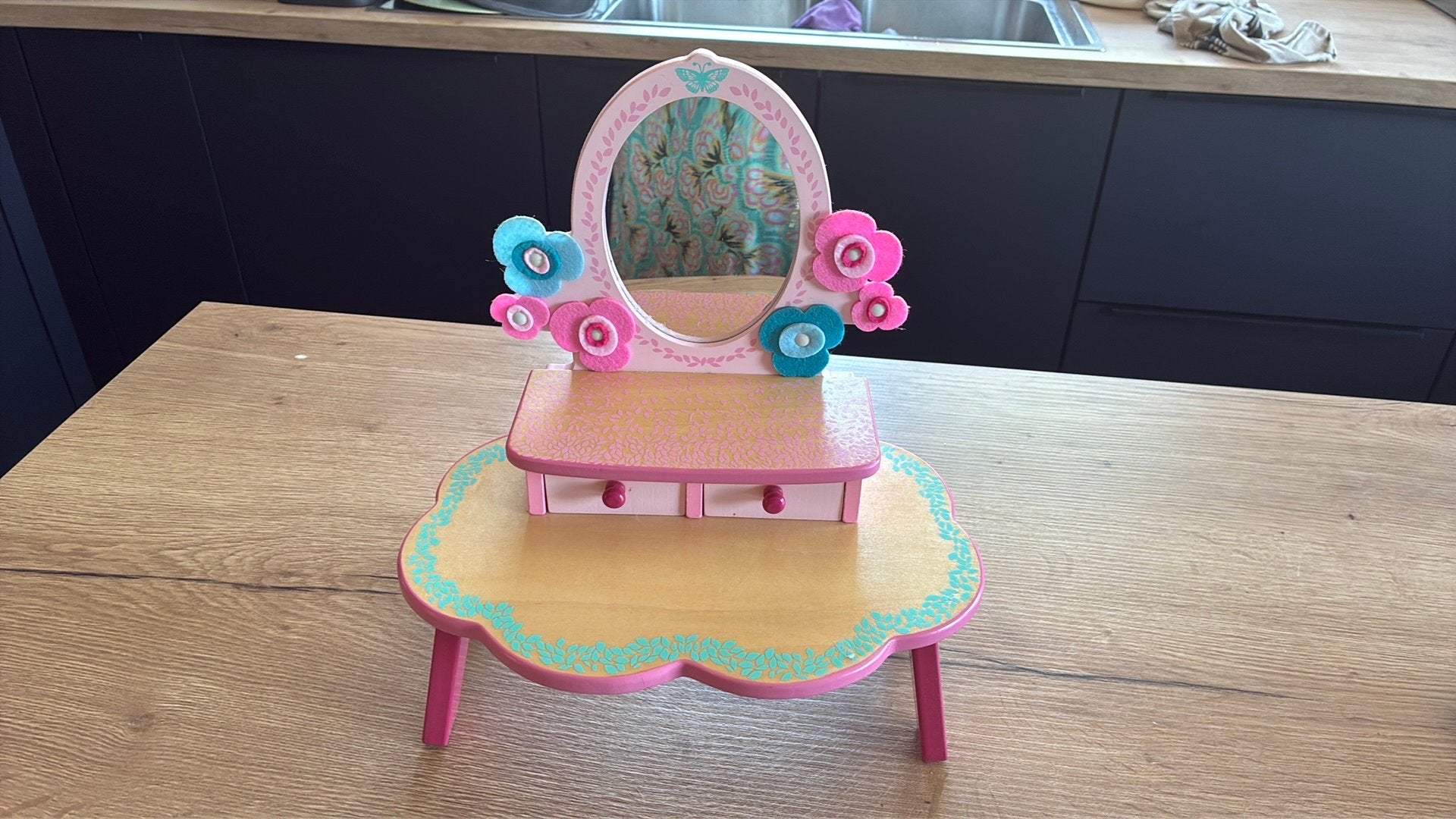 Coiffeuse de decoration en bois, Enlèvement ou Envoi, Comme neuf