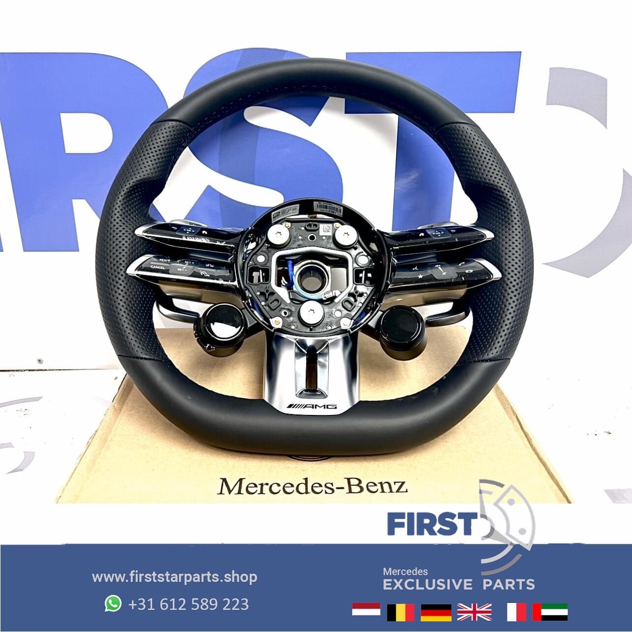 2023 Mercedes C63 E63 GLC63 GLE63 S63 AMG STUUR W206 W213 W2, Gebruikt, -, Ophalen of Verzenden, -