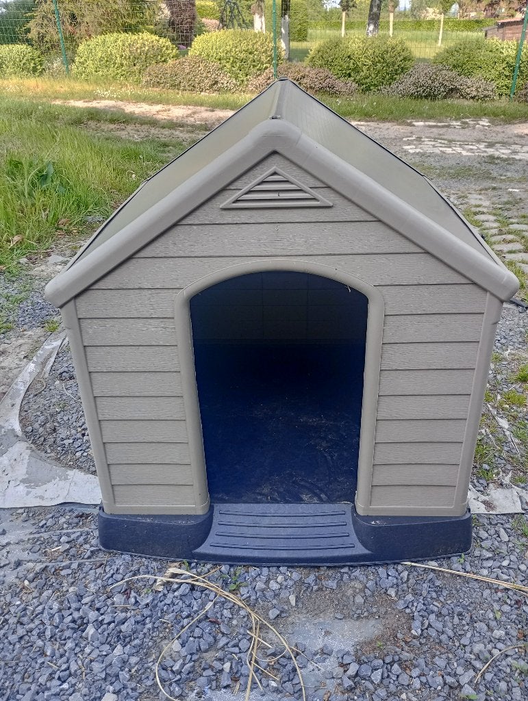 Niche pour chien en plastique Curver Flamingo, Animaux & Accessoires, Maisons pour chiens, Comme neuf, Enlèvement, Niche à chien