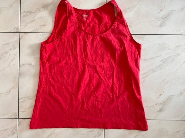 Topje Zeeman maat 50 (nr7445), Kleding | Dames, Zeeman, Maat 46/48 (XL) of groter, Ophalen of Verzenden, Zonder mouw