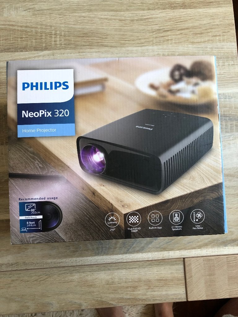 Vidéoprojecteur Philips NeoPix 320 neuf, TV, Hi-fi & Vidéo, Projecteurs vidéo, Neuf, LED, Full HD (1080), Enlèvement