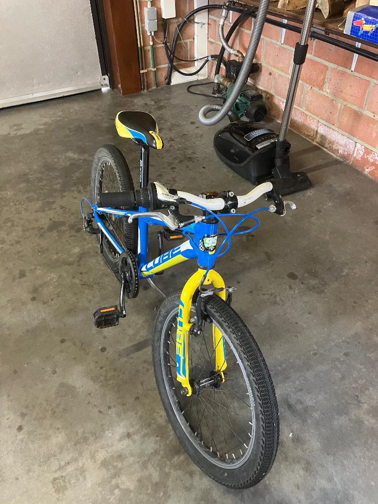 Kinderfiets, Fietsen en Brommers, Ophalen, Gebruikt, Velgrem, Versnellingen