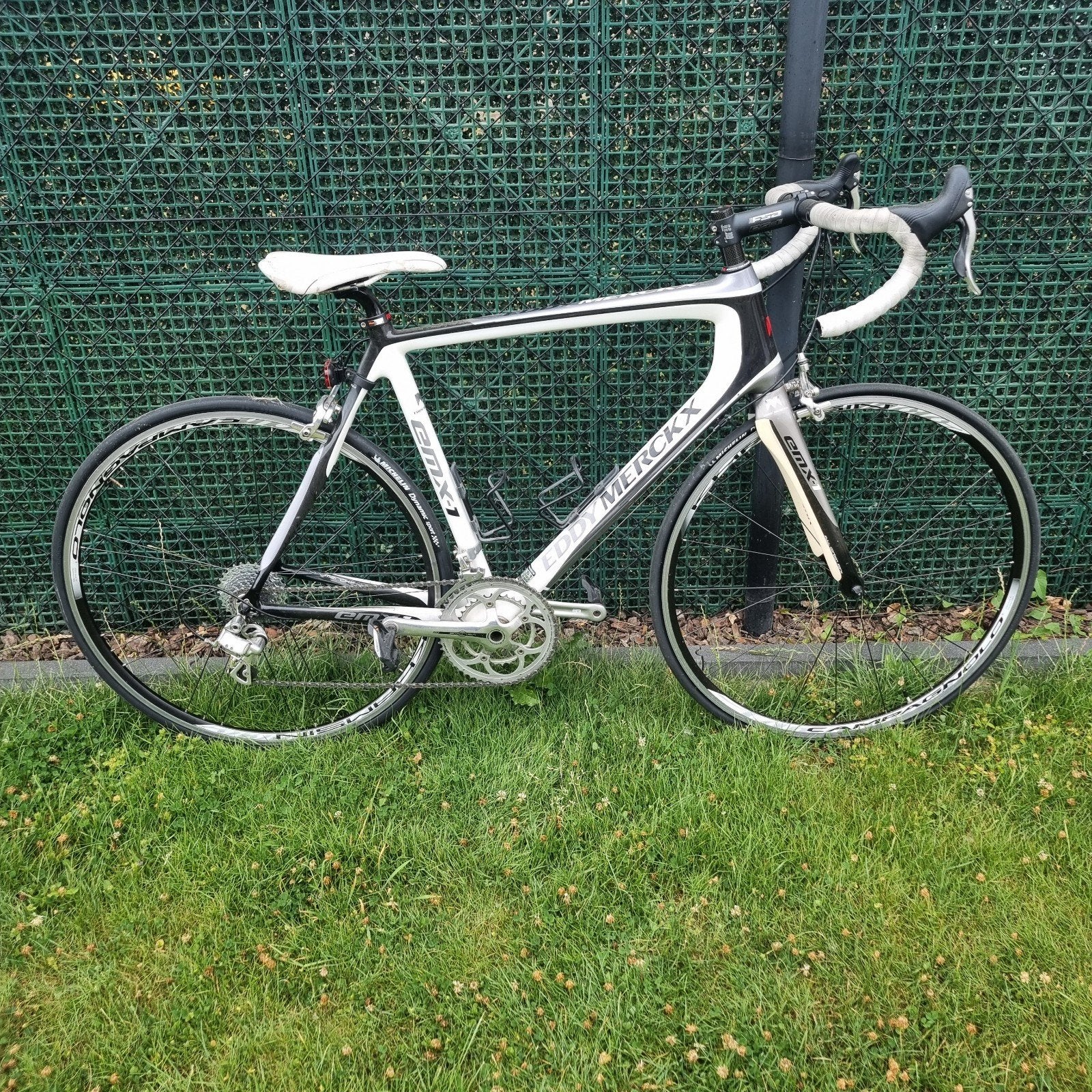 Eddy Merckx EMX-1, Carbon, Fietsen en Brommers, Carbon, Velgrem, Zo goed als nieuw, Meer dan 20 versnellingen