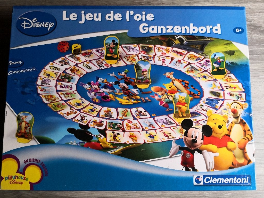 Bordspel Disney ganzenbord, Enlèvement