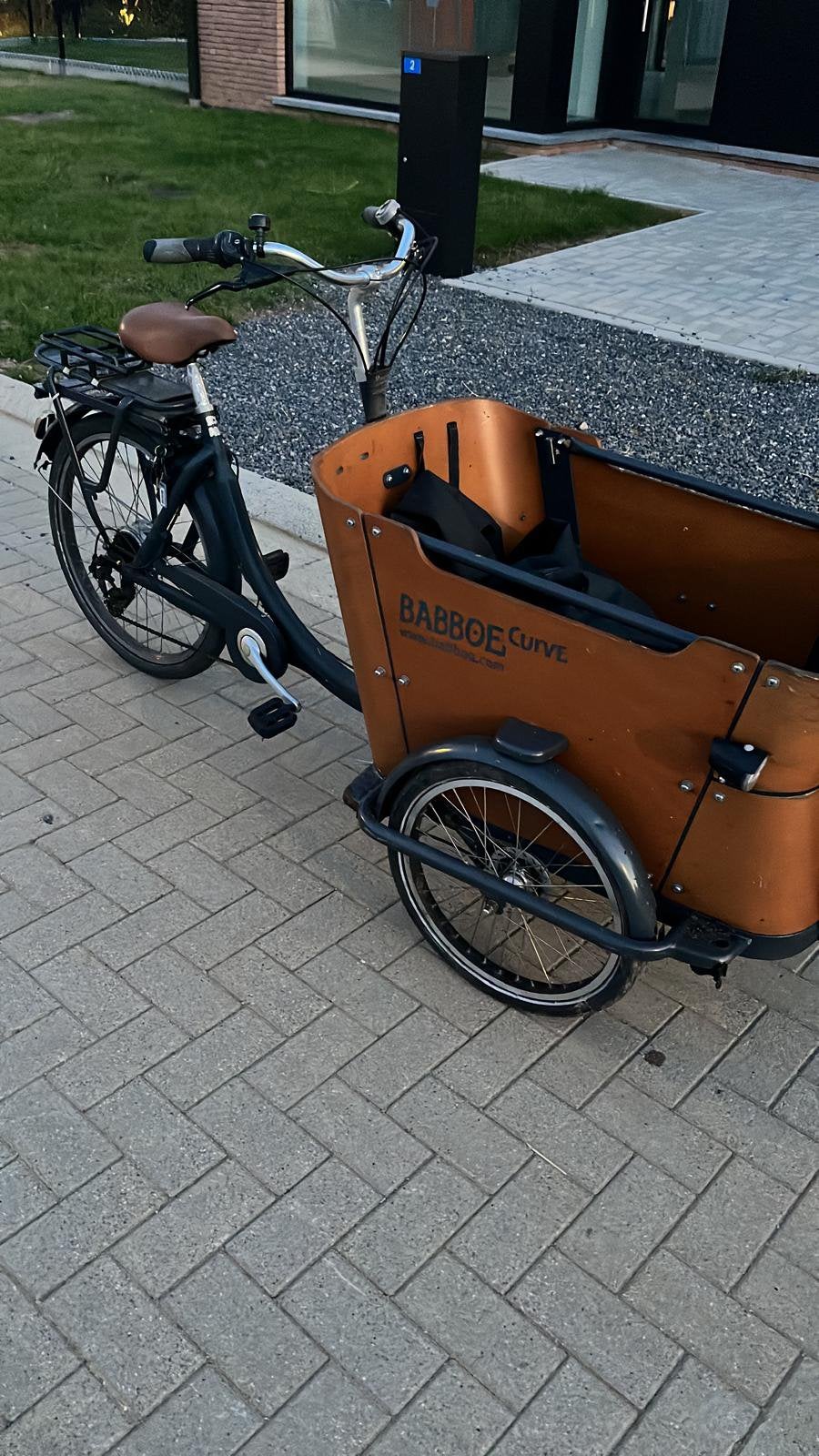 Babboe curve, Vélos & Vélomoteurs, Vélos | Vélos avec bac, Enlèvement, Utilisé, Autres marques, Électrique