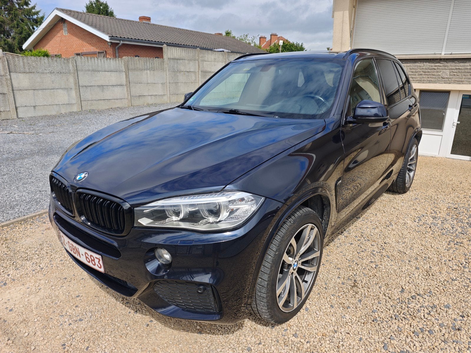 * BMW X5 * Pack-M * Euro6B * X-Drive * 2.0D*, Auto's, Automaat, 1995 cc, 4 cilinders, Blauw