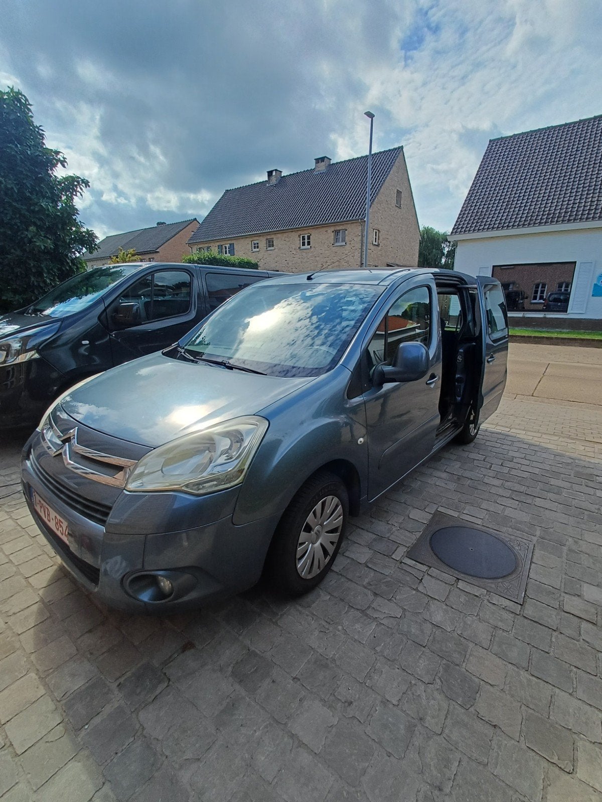 citroen berlingo met schade aan motor, Autos, Achat, Boîte manuelle, Autres couleurs, Bleu