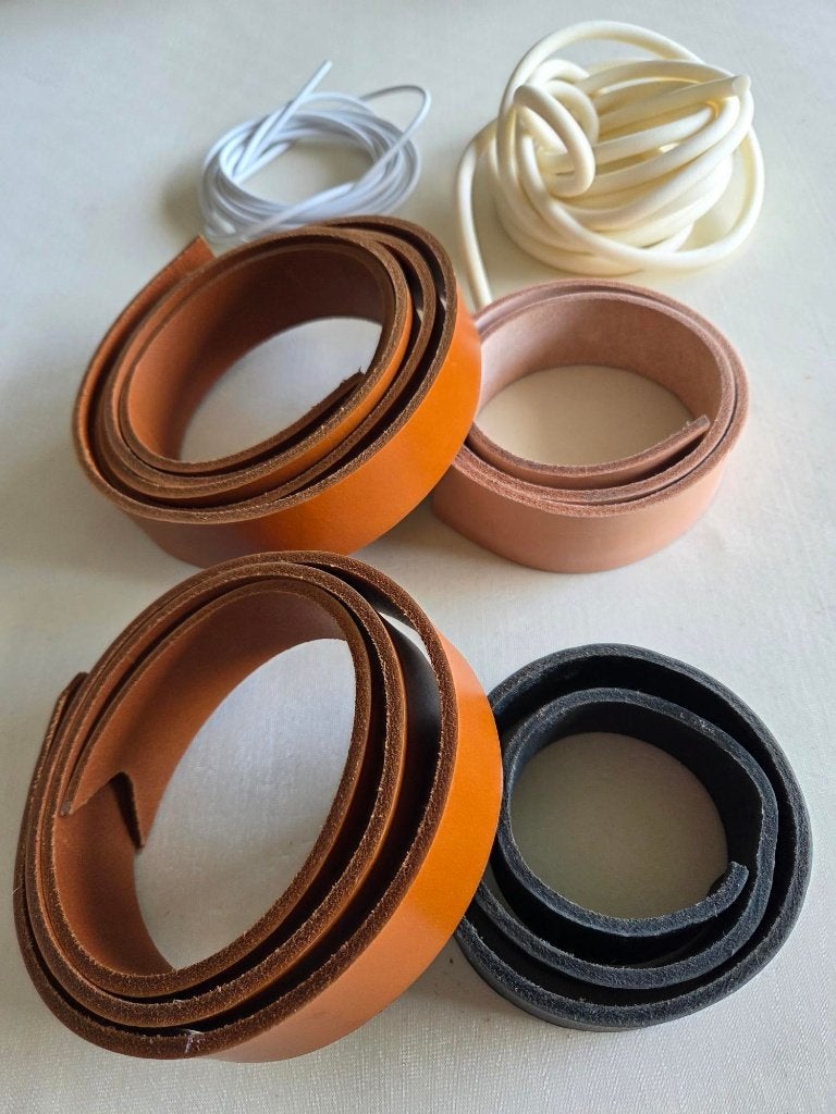 Riem leder voor lederbewerking, Enlèvement, Neuf