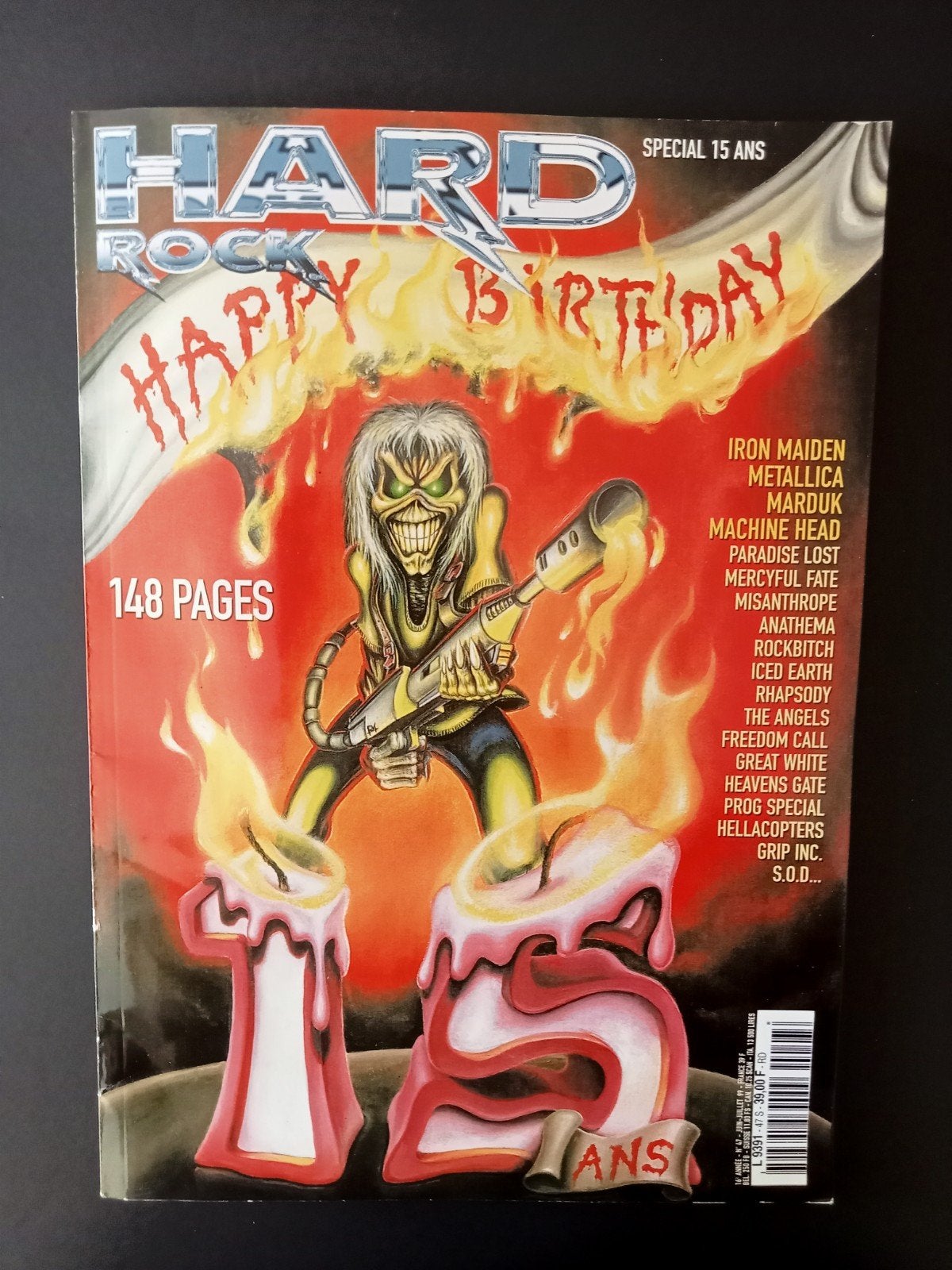 Hard Rock  french15 years special 1999., Enlèvement ou Envoi, Rock