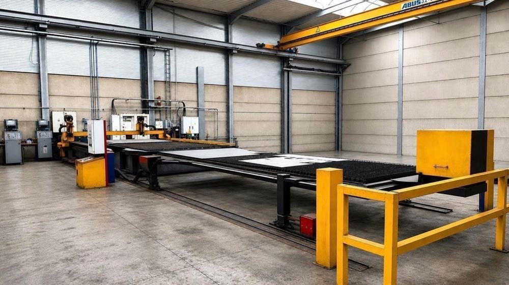 MicroStep + Kjellberg 6000 × 3000 × 80 mm plasmasnijmachin, Zakelijke goederen, Machines en Bouw | Overig