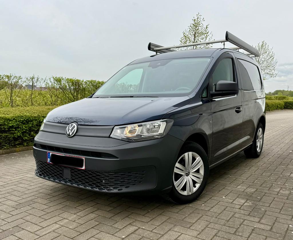 Volkswagen Caddy, Voorwielaandrijving, 75 kW, Stof, Blauw