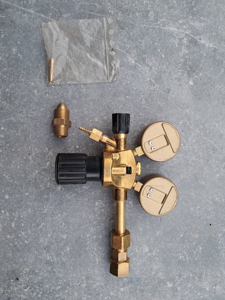 Régulateur de pression Messer CONSTANT 2000 N – Argon / CO₂, Enlèvement, Comme neuf, CO2