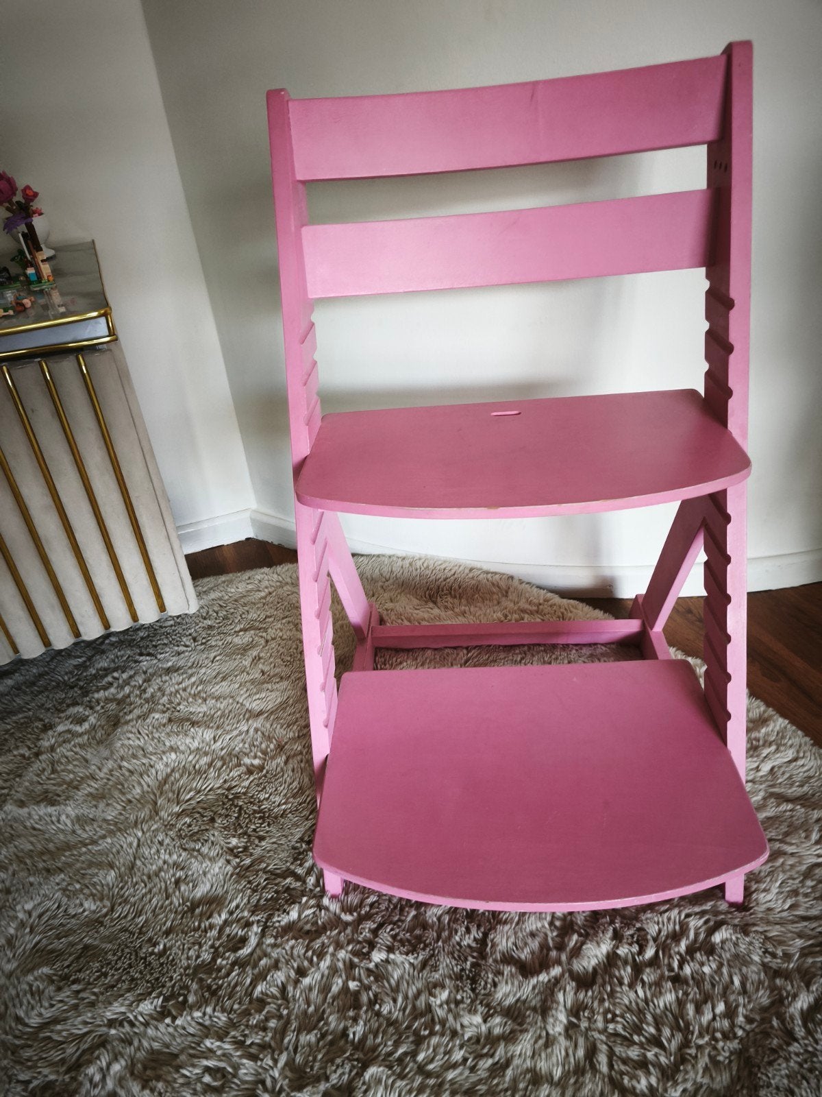 Stokke kinderstoel, Ophalen