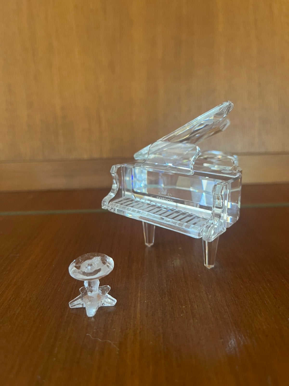 Swarovski Grand Piano met krukje – vintage kristal, Collections, Enlèvement, Comme neuf