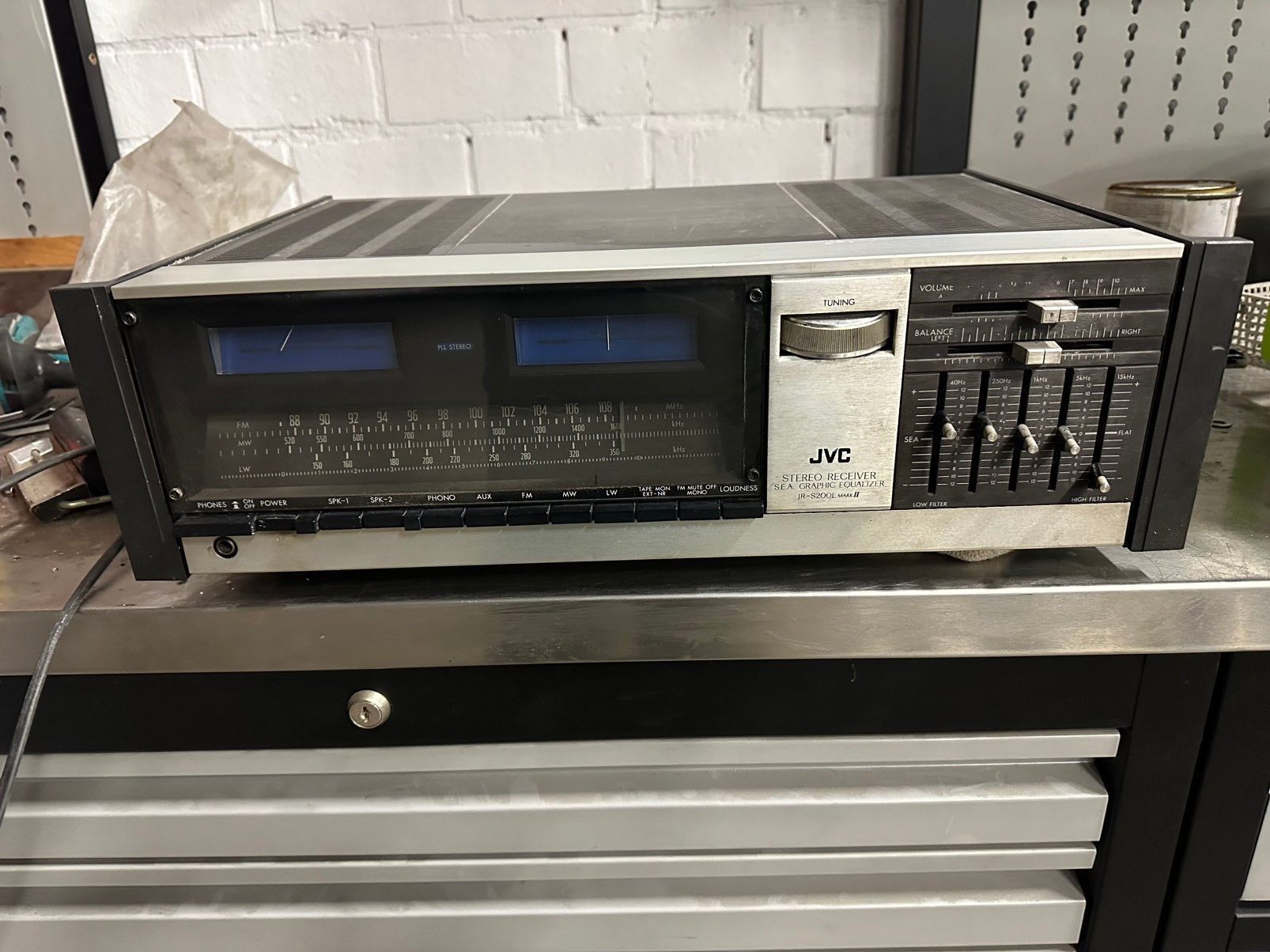 Tuner versterker JVC, Musique & Instruments, Enlèvement, Utilisé
