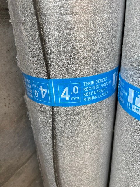 4mm Derbigum, Bricolage & Construction, Tuiles & Revêtements de toit, Neuf, Membrane goudronnée, Autres matériaux, Gris, 15 m² ou plus