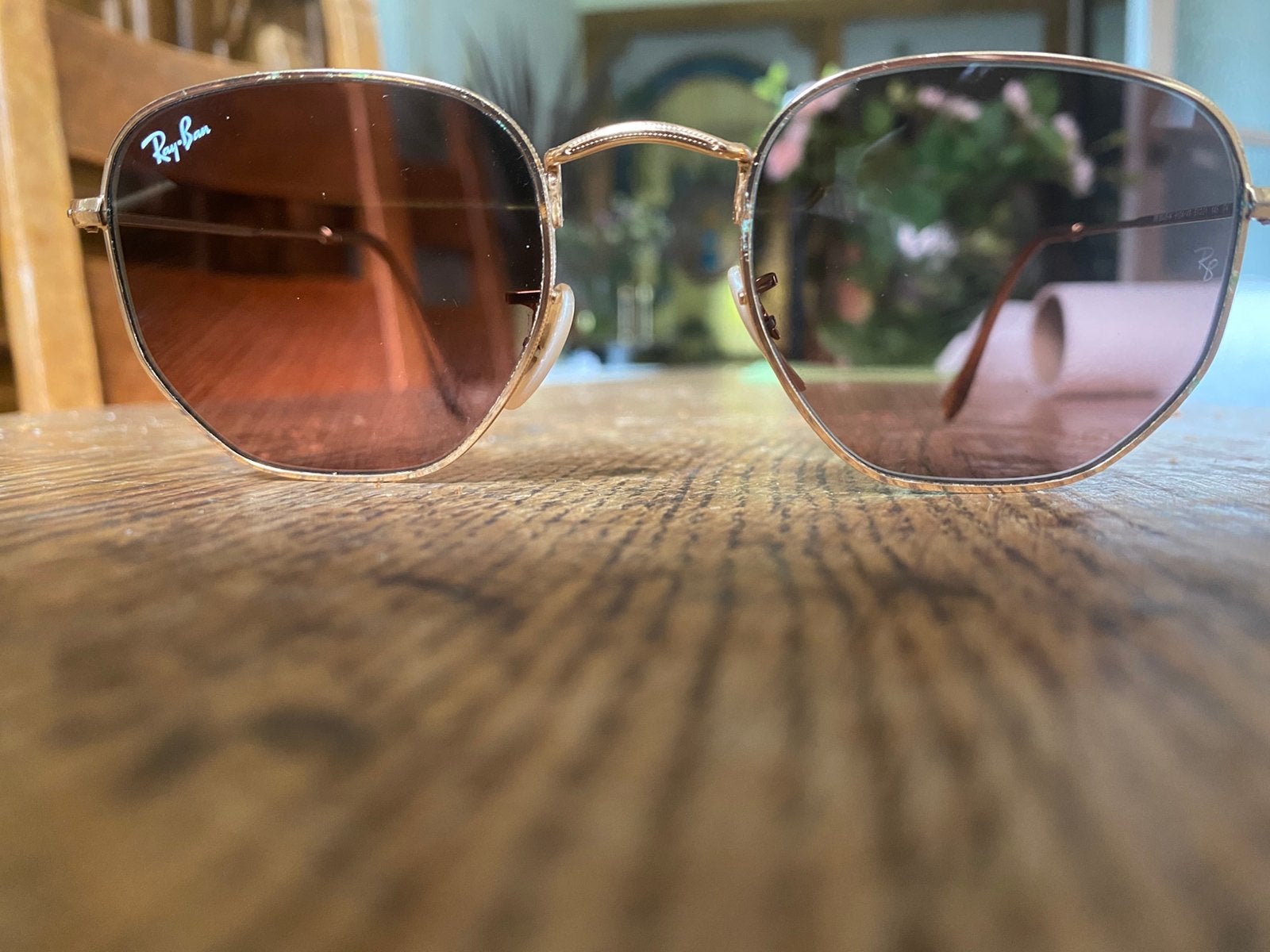 Lunettes solaires RAYBAN, Enlèvement ou Envoi, Brun, Utilisé, Ray-Ban