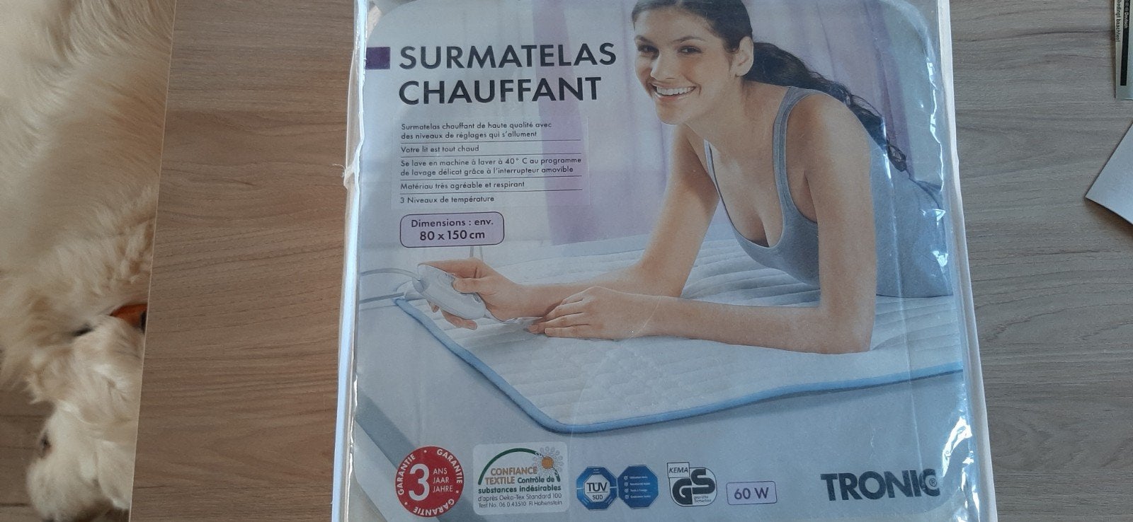 Surmatelas chauffant, Maison & Meubles, Enlèvement