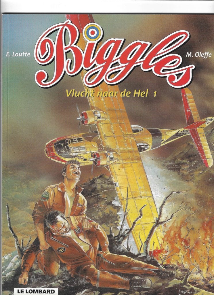 BIGGLES "VLUCHT NAAR DE HEL 1 EN 2 - EERSTE DRUK NIEUWSTAAT, Livres, Neuf, Plusieurs BD, Enlèvement ou Envoi, Loutte/Oleffe