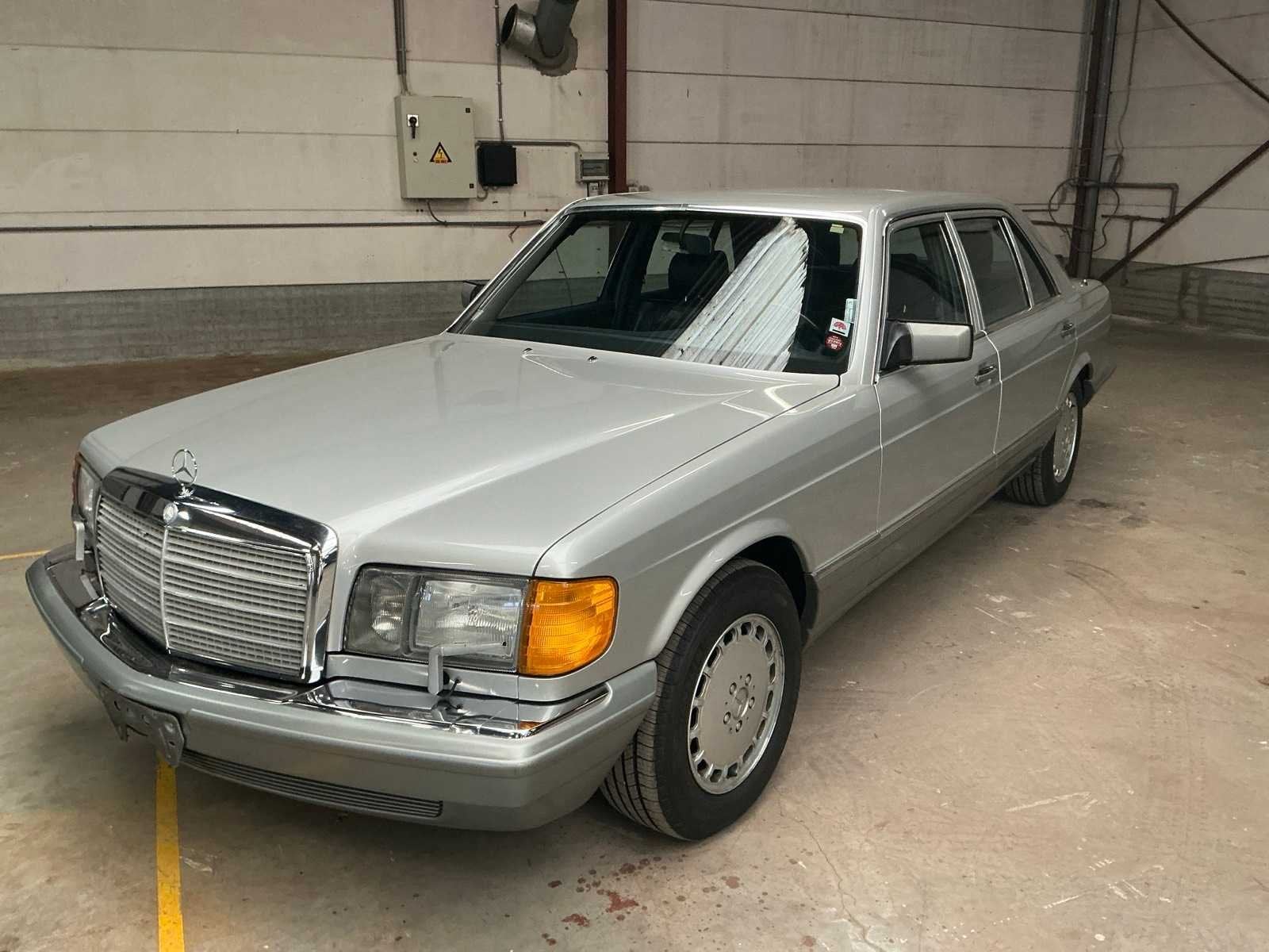 1987 Mercedes-Benz 560 SEL Oldtimer, Auto's, Automaat, Mercedes-Benz, Bedrijf, Overige carrosserie