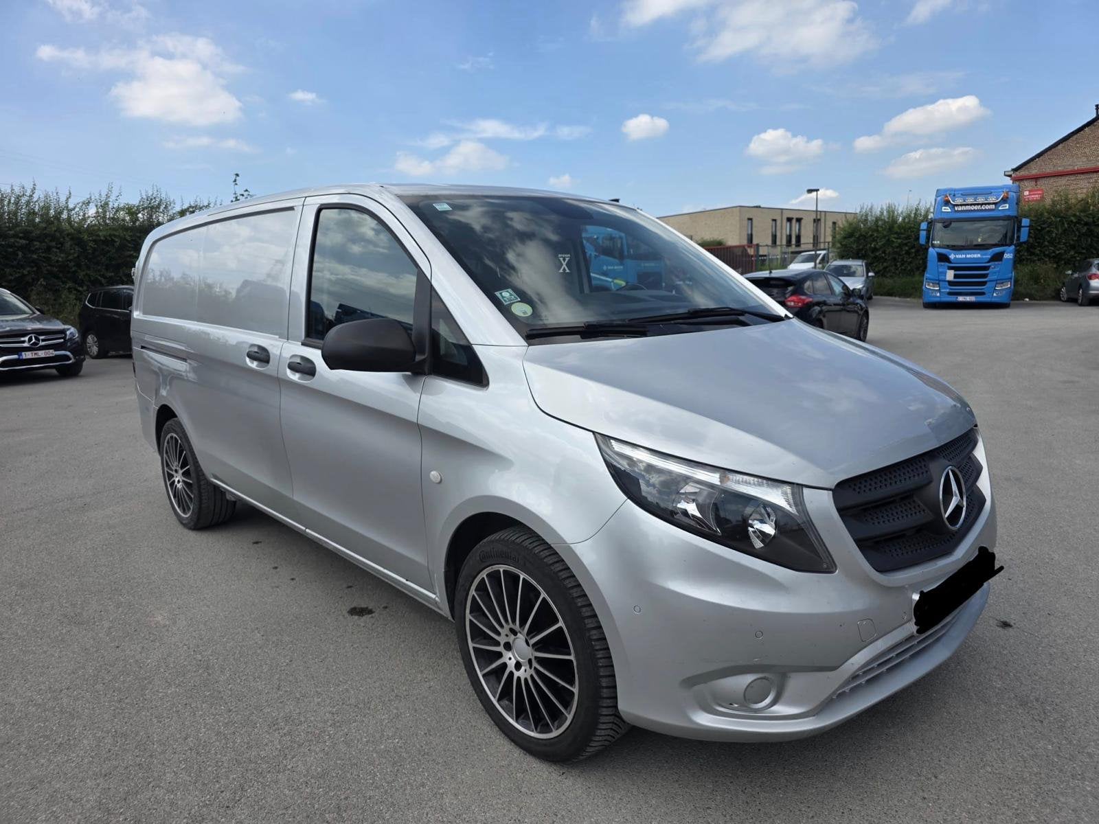 Mercedes-Benz Vito/ L2H2/ 2.2Diesel/ Euro 6b/ Gekeurd, Auto's, Bestelwagens en Lichte vracht, Bedrijf, Te koop, ABS, Airbags, Airconditioning