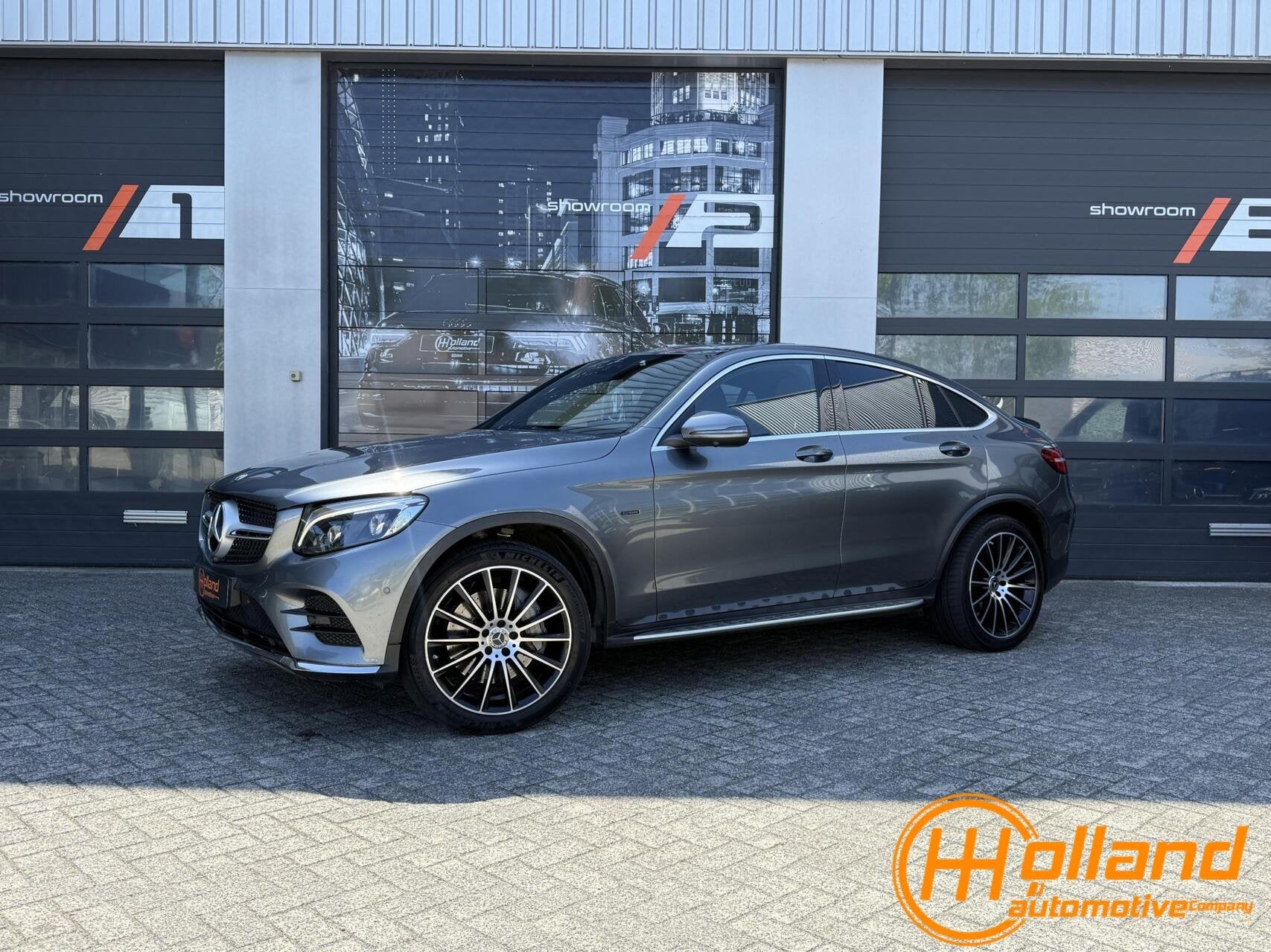 Mercedes GLC-klasse Coupé 350e 4MATIC| AMG | Burmester|memo, Autos, Cuir, Feux de virage, Entreprise, 5 portes