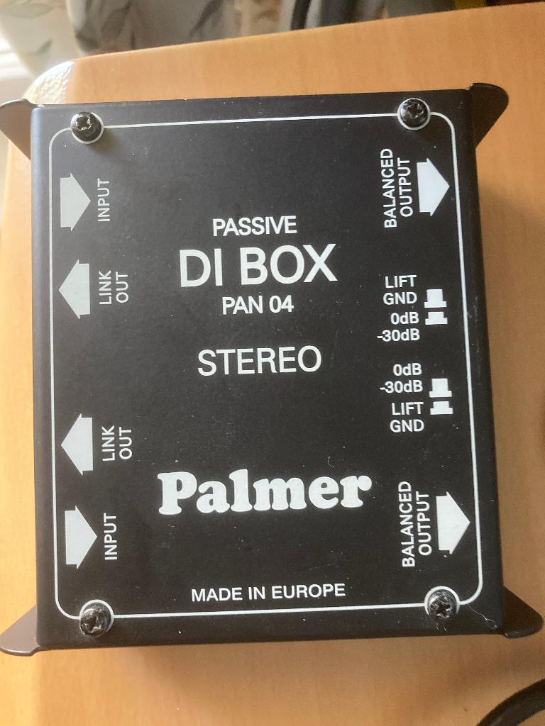 Palmer PAN 04 - Boîtier d'identification stéréo passif, Musique & Instruments, Effets, Enlèvement ou Envoi, Utilisé, Autres types