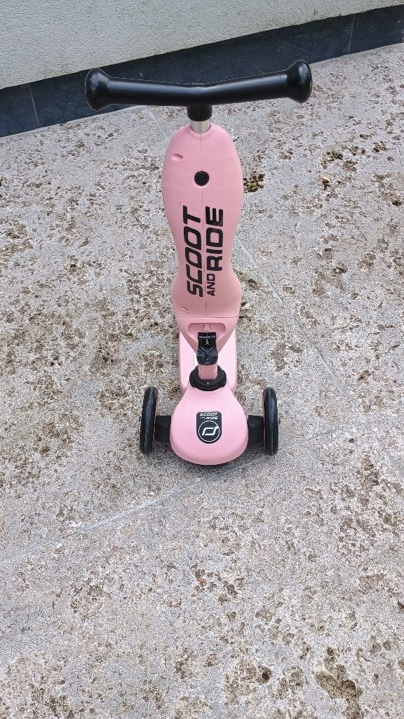 Trottinette Scoot and Ride 2 en 1 ( comme neuf), Enlèvement, Comme neuf