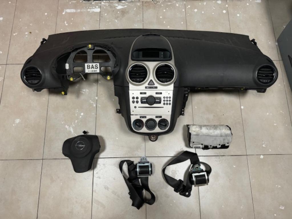 Opel Corsa D Dashboard Airbagset Compleet, Auto-onderdelen, Gebruikt, -, -, Opel