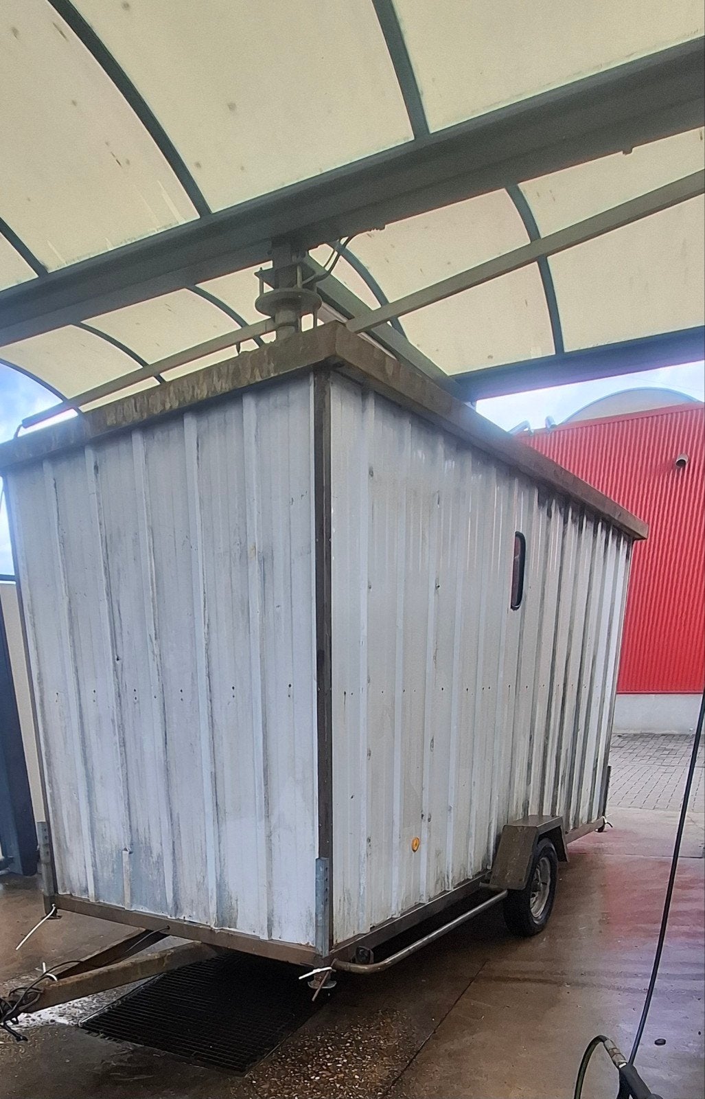 aanhangwagen werfkeet bouwkeet 750kg, Enlèvement ou Envoi