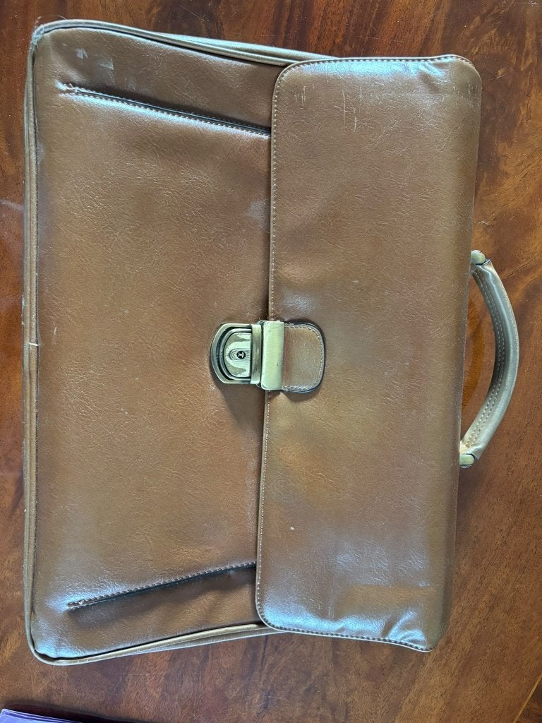 Mallette porte-documents vintage, Enlèvement, Utilisé