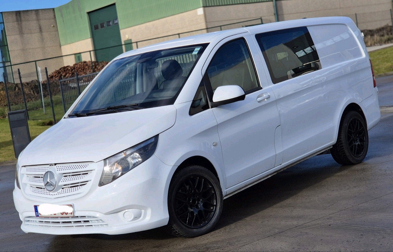 Mercedes vito doub cabine 5pls an2017.235mkm 10900€, Cuir, Euro 6, Boîte manuelle, Mercedes-Benz