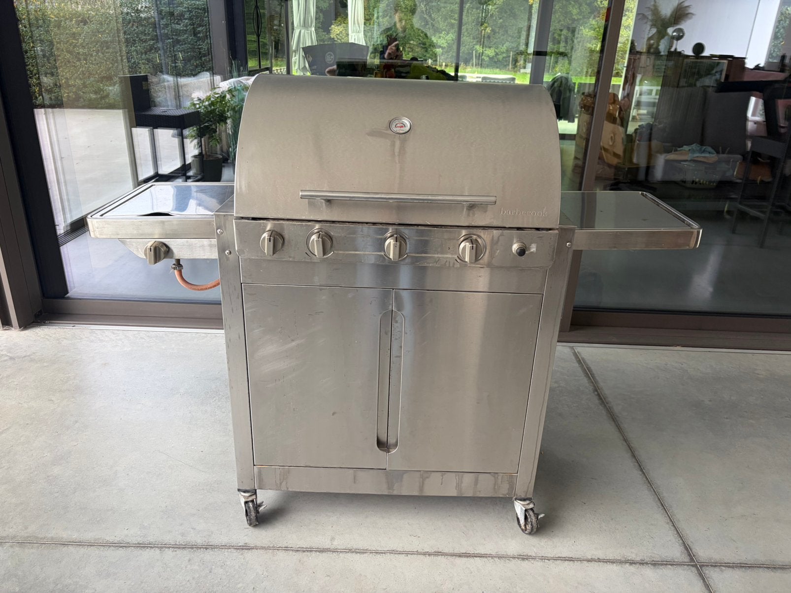 Bbq barbecook, Tuin en Terras, Ophalen, Zo goed als nieuw