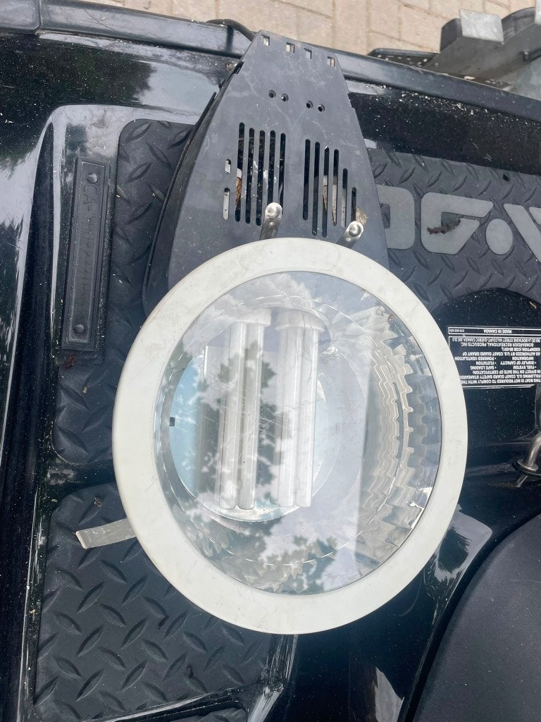 inbouw verlichting voor winkel of magazijn, Ophalen