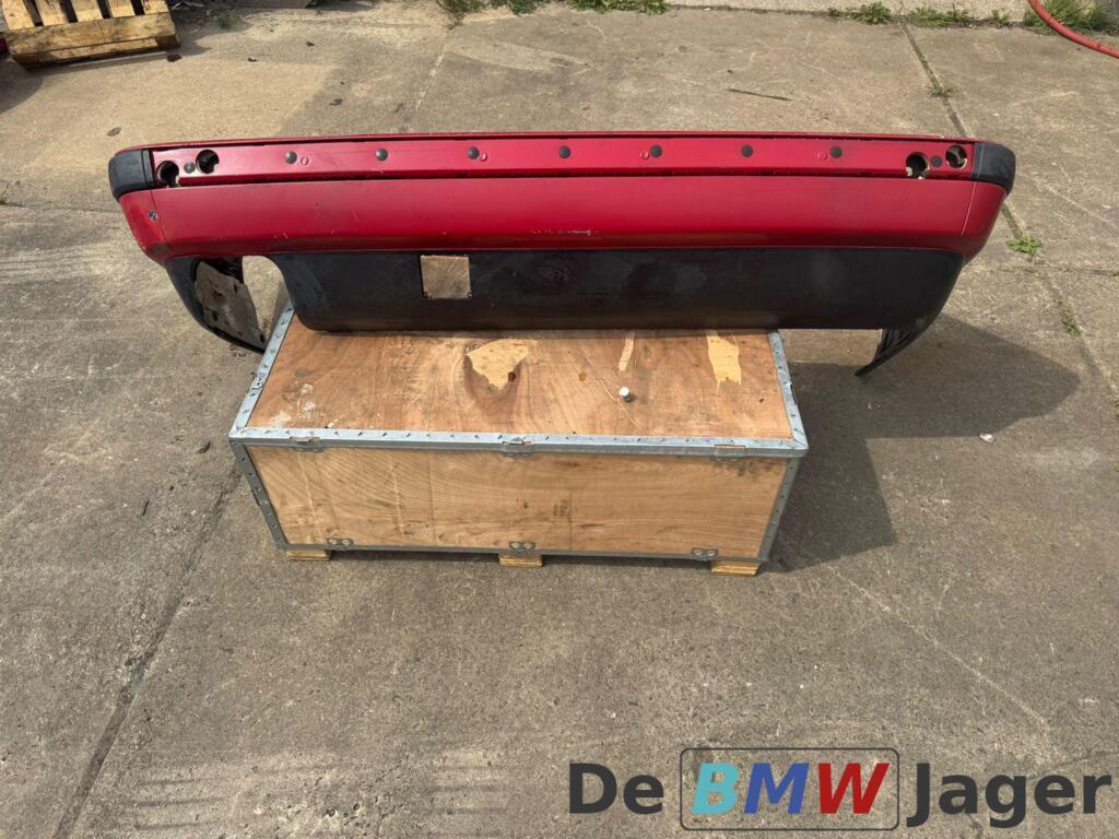 Achterbumper rood BMW 5-serie E34 51121944552, Gebruikt, Ophalen of Verzenden, Achter, Bumper