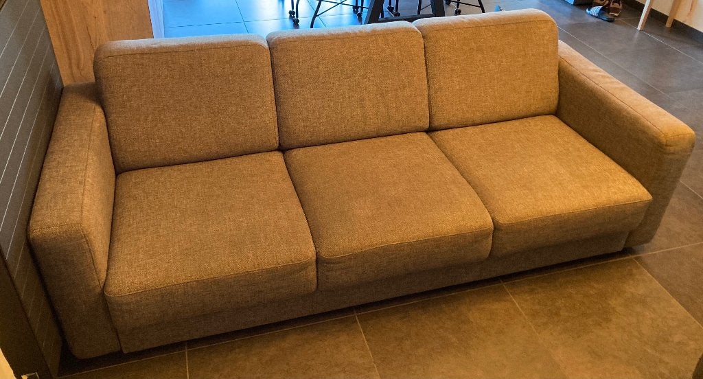 Knusse zetel - 3 zit - GRATIS, 200 à 250 cm, Banc droit, Enlèvement, Utilisé