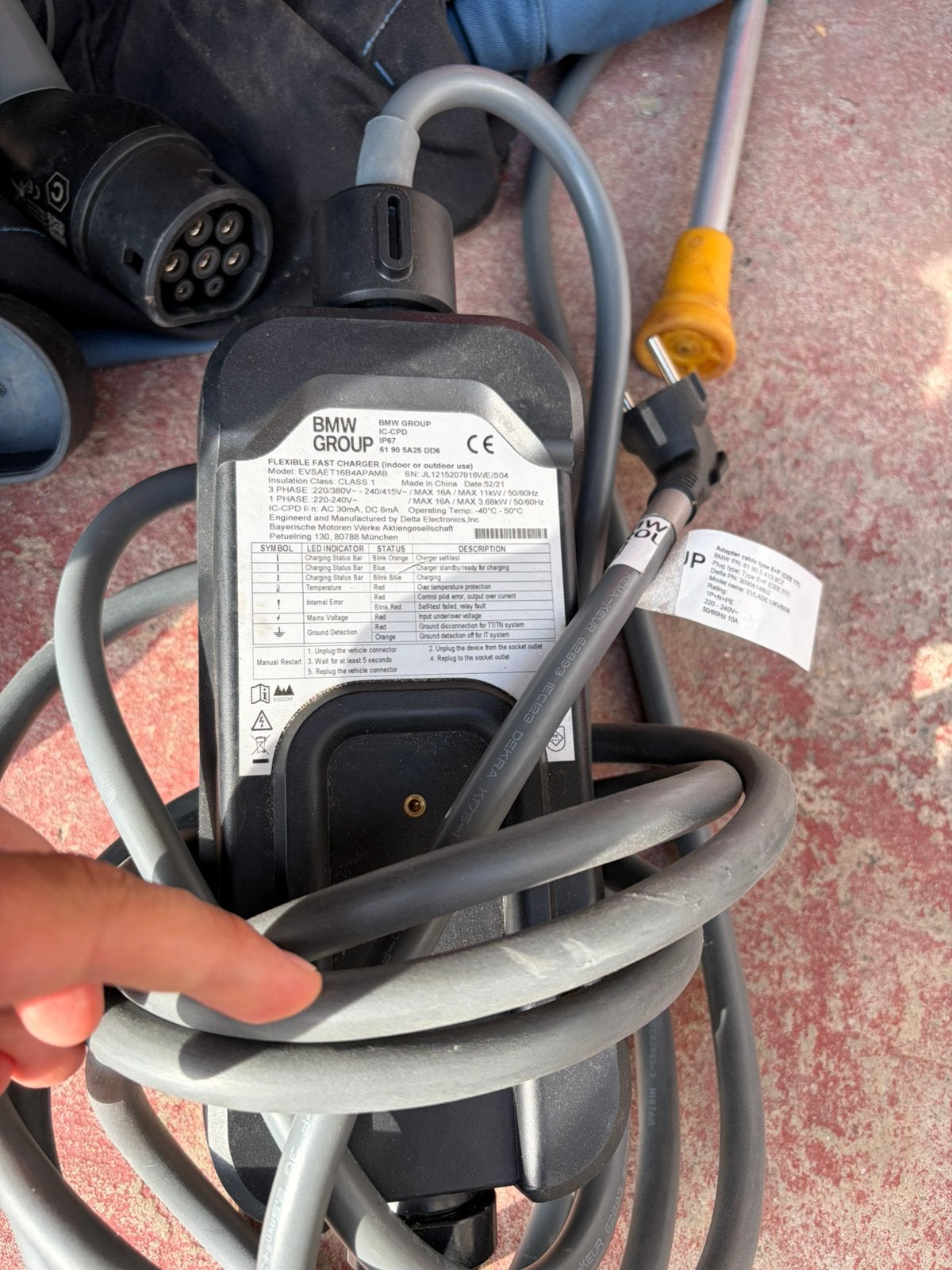 220v laadkabel BMW, Enlèvement, BMW