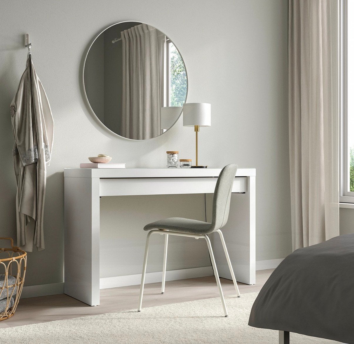 Malm ikea, Huis en Inrichting, Ophalen, Zo goed als nieuw, Glas